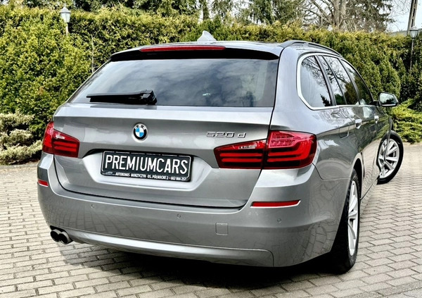 BMW Seria 5 cena 73900 przebieg: 198762, rok produkcji 2016 z Zwoleń małe 781